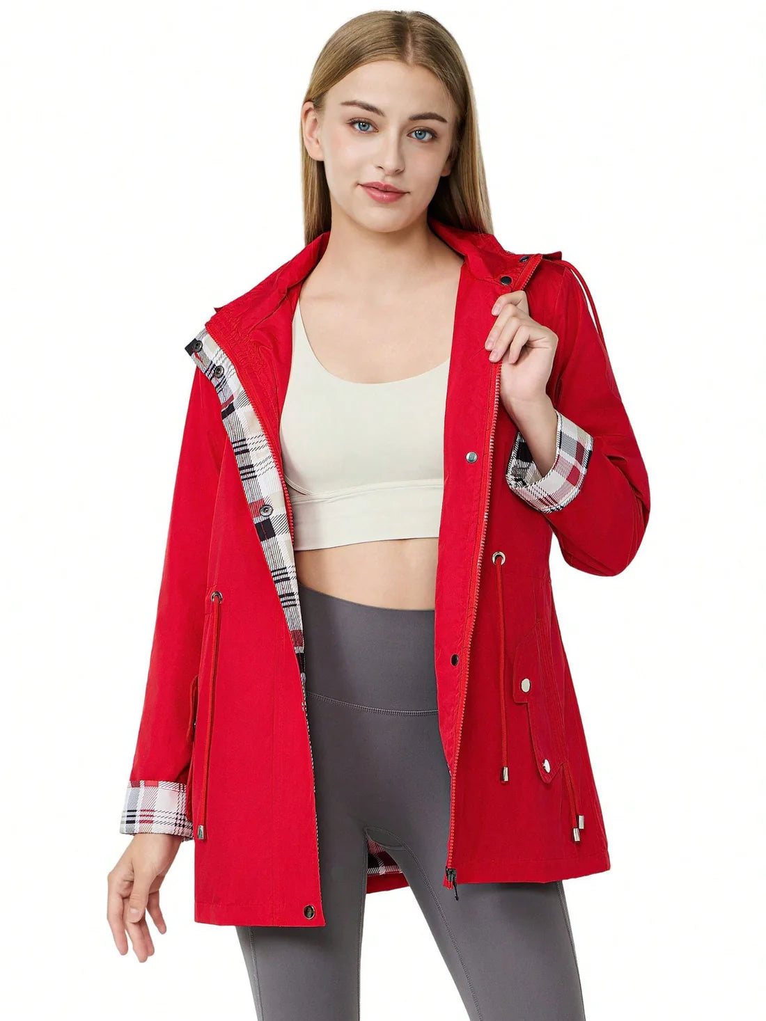 AquaStyle™ – Manteau Imperméable avec Visière