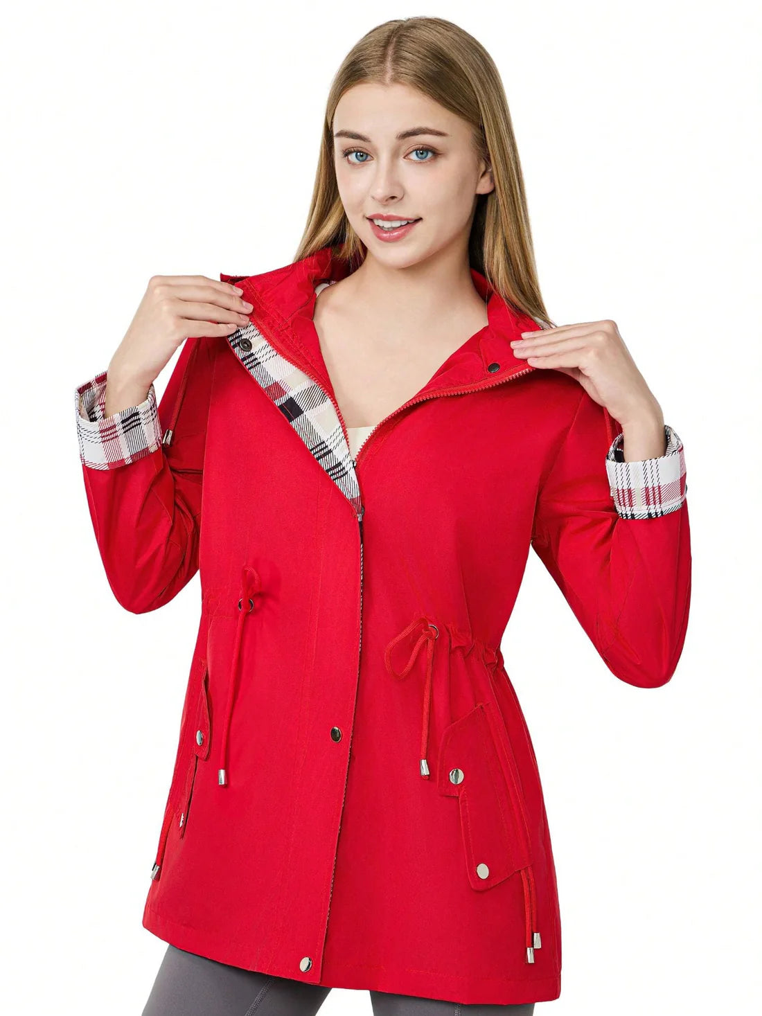 AquaStyle™ – Manteau Imperméable avec Visière