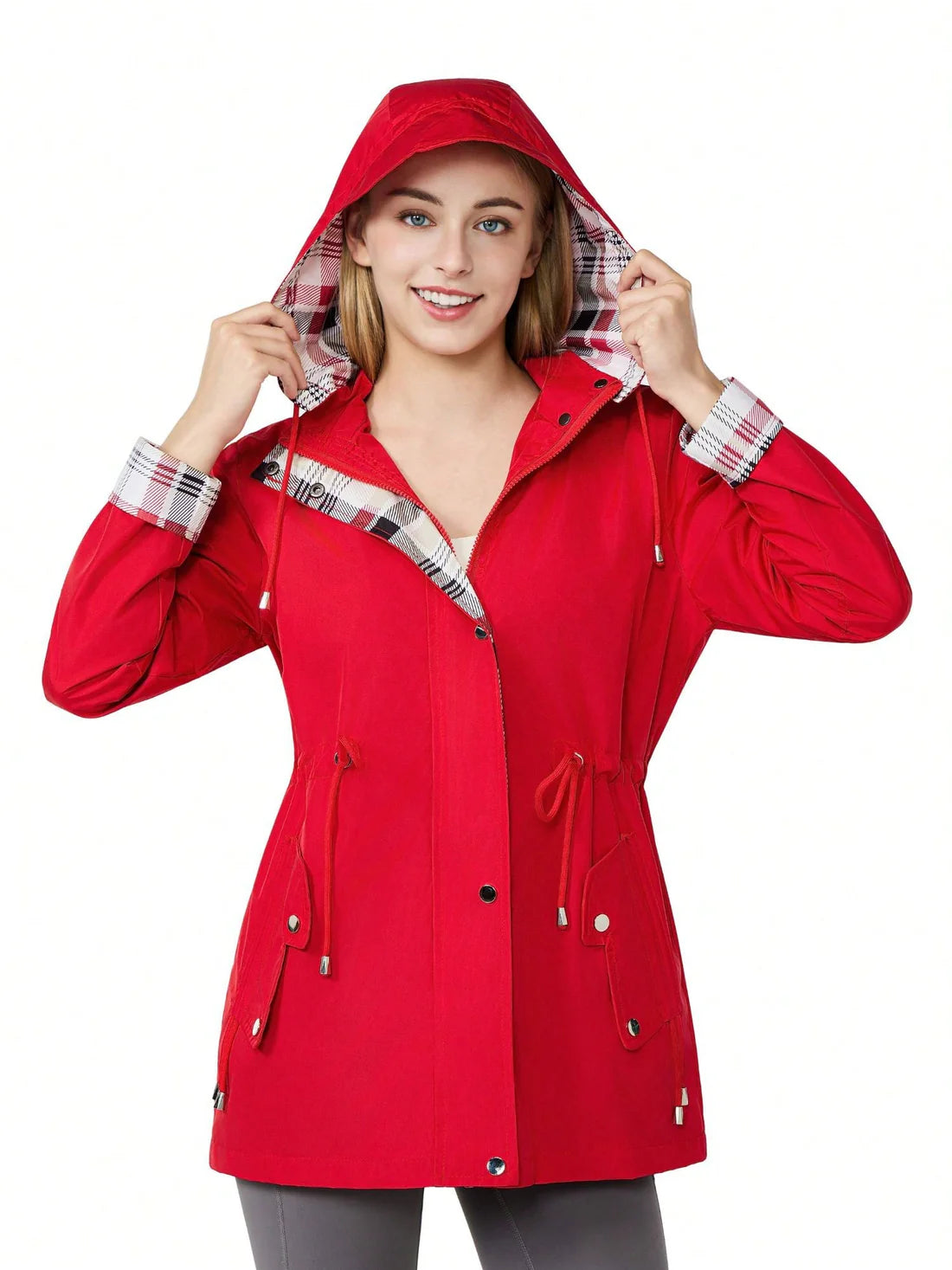 AquaStyle™ – Manteau Imperméable avec Visière