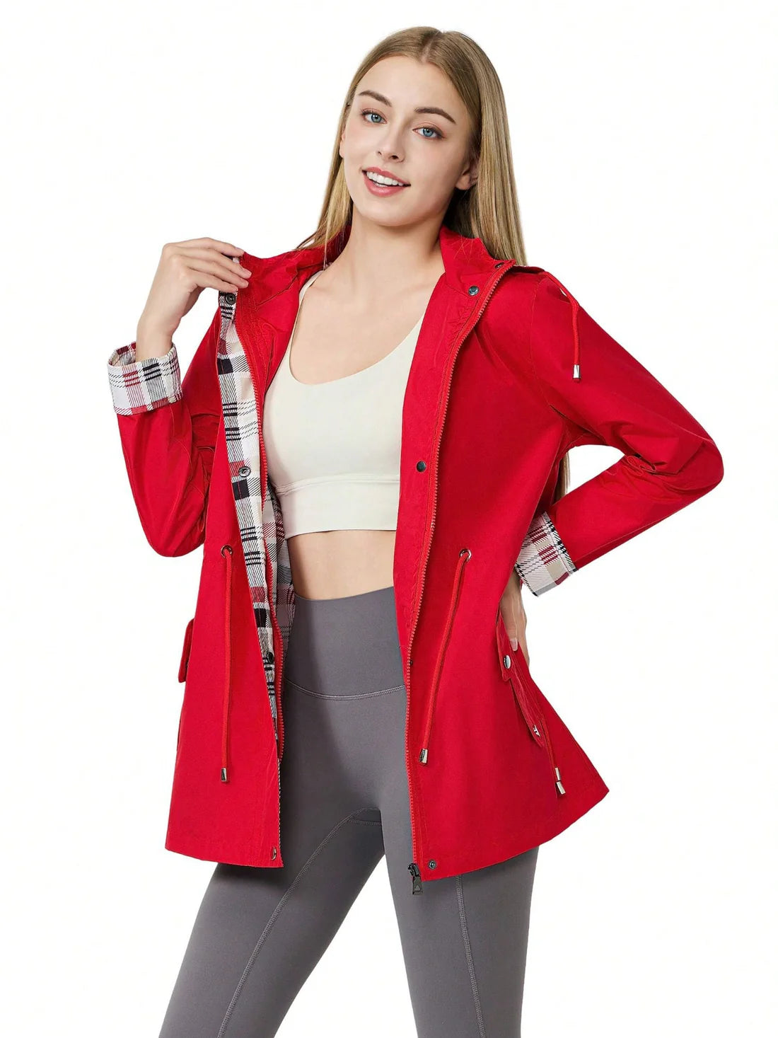 AquaStyle™ – Manteau Imperméable avec Visière